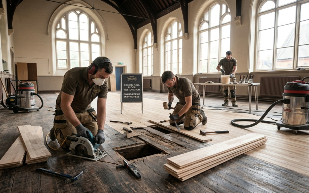 School Floor Repairs in West Kensington W14